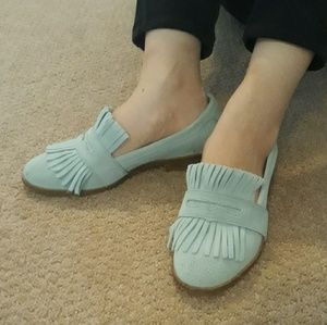 Seychelles Suede Stray Boat Shoe Sz 6